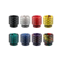 Snakeskin 810 Tropfspitzen Schlange Weitbohrer Zigarettenhalter TFV8 TFV12 Mundstück für 810 Faden TFV 8 12 Big Baby Sub Ohm Rauch Tank Ll