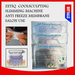 Acessórios Peças Pacote 100pcs 28x28cm Tamanho da membrana de membrana anticongelante Crio Cryo Cool Gel Pad Anti Freeze Crioterapy Membrane