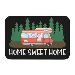 Carpet Motorhome RV Camping Camper Home Sweet Front Door Floor Entrance Mat Travel Car Adventure Bath Kitchen Doormat Carpet Rug T240422