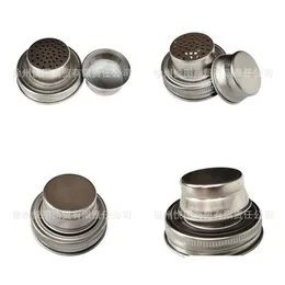 Stainless Steel Shaker Lids 304 70mm Caliber Regar Mouth Sile Sealing Plug Mason Jar Drinkware Lid Prevent Rusting Er Dhenm