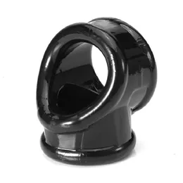 Anello del pene in silicone super morbido Ritardo dell'anello di eiaculazione Scroto di scroto barella triplo cazzo di cockring bdsm sesso giocattoli per uomini 240409