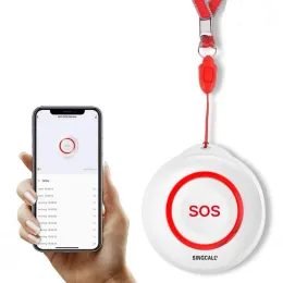 モジュールSingCall Tuya WiFi Smart Home SOS Emergynemery Button Alarm for Hantappapt Caregiver Pager Wireless Alert System for高齢者
