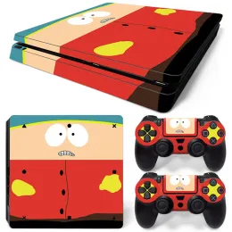 Stickers Hot selling skin sticker Vinyl skin sticker For PS4 Slim Sticker Console+2 controller Skin Sticker