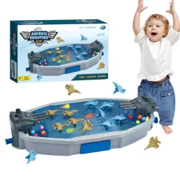 Spiele Twoplayer Battle Toy Table Brettspiel für Kinder Marineschiff -Kampf Strategie Game Adventure Ship Toys für Kinder und Erwachsene Geschenke