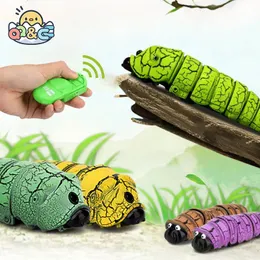 Simulering Tricky RC Robot Simulerade söta djur Remote Control Insects Halloween Toys for Kids Childrens Gifts 240417