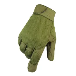 Handskar armé militära herrtaktiska handskar vinter full fingerhandskar utomhus sport antislip shoachball airsoft cykelhandskar