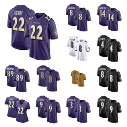 Fotbollströjor 2024 Rugby Jersey Crow 8#22#4#14#Purple Men's Brodered Fan Edition