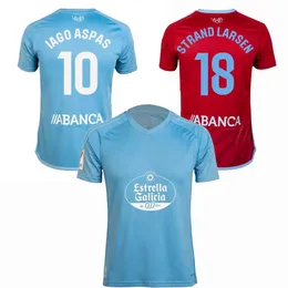 2023 2024 Jerseys de futebol Celta Strand Larsen Bamba Paciencia Fran Beltran Iago Aspas Mingueza de la Torre Miguel O. Mingueza Douvikas T.Allende 23