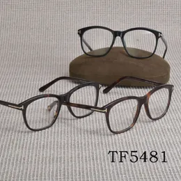 디자이너 고급 선글라스 남성용 클래식 브랜드 레트로 여성 TF5481 세련된 간단한 야외 스포츠 레저 비즈니스 UV 보호 선글라스 사용 가능