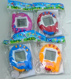 New Retro Game Toys Pets In One Funny Toys Vintage Virtual Pet Cyber Toy Tamagotchi Digital Pet Child Game Kids with Nostalgic Key9055908