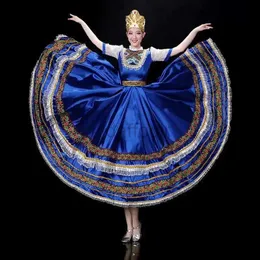 NDW6 Stage Wear Classical Elegant Traditional Russian Dance Costume Dress European Princess Stage Dresses Mongolia Stage Performance Clothing d240425