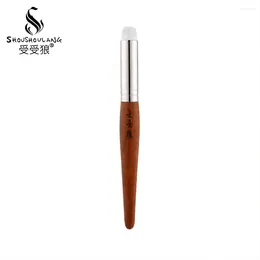 Pennello per trucco Shoushoulang Professional Make Up Brush Gy111 Concettore rotondo Lip Fibra Sintetico Rosewood Handwood