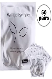 False Eyelashes 50Pairs Eye Patches Under Pads Eyelash Extension Eyepads Sticker Grafting Lash Supplies Tools4754678