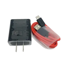 Convertitori Plug Original USA per Umidigi Bison/F1/F1 Play/F2 Adattatore di alimentazione a caricatore veloce+cavo USB