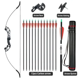 Dardos de toparco recurve arco 20lb/30lb/40lb/50lb de liga de arco longo direita para adultos para iniciantes para iniciantes para iniciantes para iniciantes caça ao ar livre