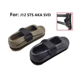 Tactical Airsoft Acessórios Choque J12CP AK105 AK47U TRIANGLE dobrável Triângulo traseiro Suporte de choque Pad Pad SVD Acessórios para brinquedos