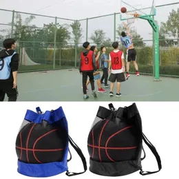 Спортивный баскетбольный рюкзак на плечах баскетбольной сетчатой сумки волейбол футбол