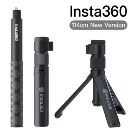 Gimbal Insta360 Bullet Time Invisible Selfie Stick para Insta360 X3 / One X2 / RS / GO 2 Liga de Alumínio Original Acessório de Selfie Selfie