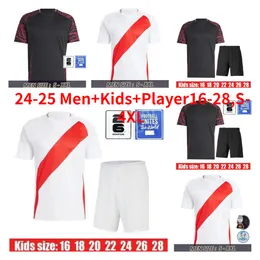 24 25 Peru Soccer Jerseys Pizarro Farfan Cueva Eleccion Peruana Cuevas Solano Flores Cubillas Pineau 2024 Home Away Football Рубашки на открытом воздухе мужская детская