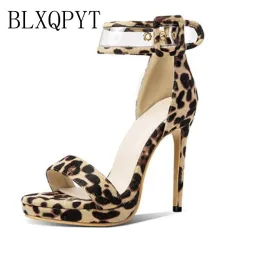 Buty blxqpyt nowe sandały gladiatora seksowna moda super rozmiar 2852 Lady Super Obcina Party Wedding Pumps Buty 1910