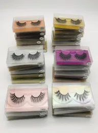 ePacket 3D Mink Eyelashes Mink False lashes Soft Natural Thick Fake Eyelashes Extension Beauty Tools 30 styles6688117