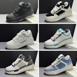 MA-1 MA-2 Schnürbrot Sneaker Schuhe Luxusdesigner Männer Frauen Plattform Schuhe Mesh Leder Stadium Hardware-Logo Leder Outdoor Trainer Sneakers Männer Freizeitschuhe