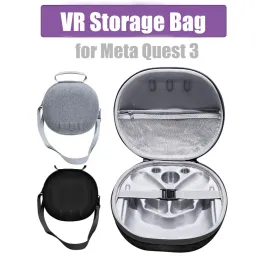 Occhiali Nuovo borsa per la conservazione per Meta Quest 3 VR Case di trasporto duro per protezione per protezione VR per Accessorio VR Quest 3