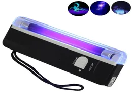 Luzes de bicicleta Handheld UV Black Light Tocha Blacklight portátil com LED Latarka Linterna Lampe de Poche Sobrevival6128506