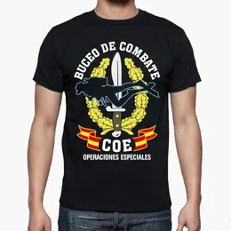 Buceo bekämpar Coe Operaciones Especiales T-shirt. Summer Cotton O-Neck Kort ärm Mens T Shirt S-3XL 240424