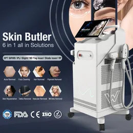 OPT SHR IPL hair removal equipment Elight ND Yag laser Tattoo Removal professional Depilation Machine