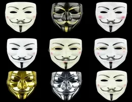 Cosplay Cadılar Bayramı Parti Maskeleri Vendetta Mask Anonim Guy Fawkes Süslü Yetişkin Maskesi FY32227316994