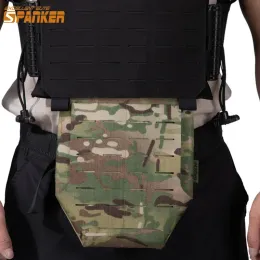 Väskor Taktisk molle påse Skydda bärare tallrik påse Militära västtillbehör Väska utomhus män EDC Tool Bag Utility Vest Pack