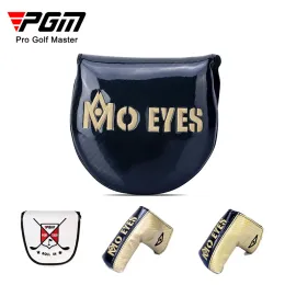 Klubbar PGM Golf Club Head Cover Semicircle Magnetic Suction Antiscratch Putter Protective Cover GT020 GT021 GT022 GT026
