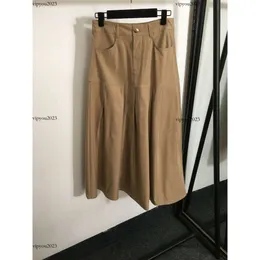 saia de grife feminino Brand Roupas femininas Vestido de verão Fashion Bordery Logo Skirt Skirt 25 de abril