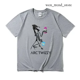 Arcterx Jacke Herren-T-Shirts Twizzy Graphic Print T-Shirt Kurzarm Lustige T-Shirt Sommer Männer Mode Casual Lose Unisex EU Größe T-Shirt Arcterx Shirt 154