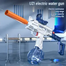 Uzi Water Gun Electric Pistol Shooting Toy Полный автоматический летний бассейн пляж на открытом воздухе для детей, девочки, девочки для взрослых 240420
