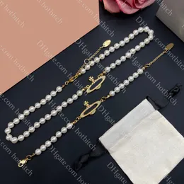 Designer di cranici per la collana di lussuoso perle Diamane Diamond Braccialette per donne di alta qualità set di gioielli in oro classico gioielleria di gioielli da donna Gift Anniversario