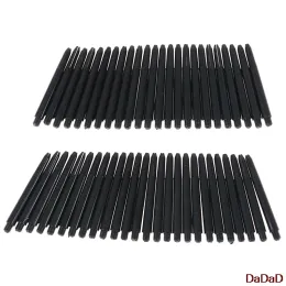 Dart 50pcs/lot 48mm naylon dart şaftları standart 2BA vidalı iplik plastik dart çubuk kök+dart uçuş tutucu koruma halka aksesuarları