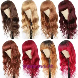 O guia para iniciantes para comprar as melhores perucas online na 2024 Wig Full Bangs Curly and Wavy Human Hair Wigs BJD Set