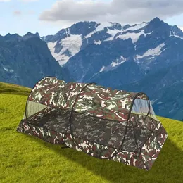 Складная портативная сеть комаров для поездок сетчатой палатки с на открытой кемпинге на молнии палатки с нижним 240422