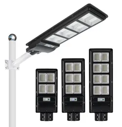 Edison2011 80W 120W 160W Todos em uma lâmpada solar de rua LED Sensor pir sensor ao ar livre paisagem Luzes de segurança2321095