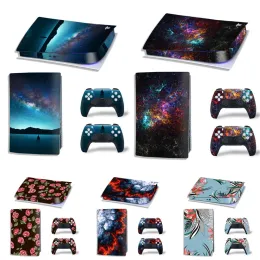 Stickers Starry WholeBody Vinyl Skin Sticker Decal Cover for PS5 digital edition Ps5 digi System Console and Controllers sticker