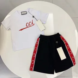 Designer Brand Baby Kids Clothing Set Boys Girls Clothes Summer Luxury Tshirts Shorts Tracksuit Children Youth SHORT SMEEVE SHIRTS Outfits R6BV#