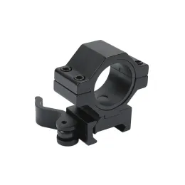 Accessories Professional 30mm/25mm 1" Rings For 20mm Weaver/picatinny Rail Scope Mount Quick Release For Torch/Night Vision/Tactical Light
