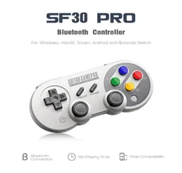 وحدات التحكم في اللعبة joysticks 8bitdo SF30 Profn30 Pro Bluetooth Gamepad Classic Wireless WithInd مع Android STEA2376971