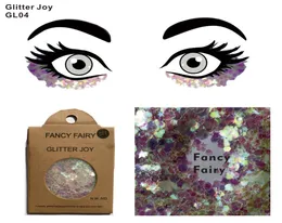 GL04 Fancy Fauck Fairy Face Face Glitter to Sparkle Glitter Eyeliner Ebrow Hair Root Body Paint Decoration 14 Orders5838121