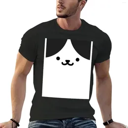 Polos da uomo Neko Atsume - T -shirt chip dogane disegna le tue magliette per un maschile divertente t