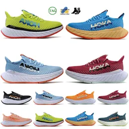 Gratis frakt Hokka One Running Shoe's Clifton 9 8 X2 Cloud Blue Summer Song Cyclamen Men Women Outdoor Sports Trainers Sneakers 36-46