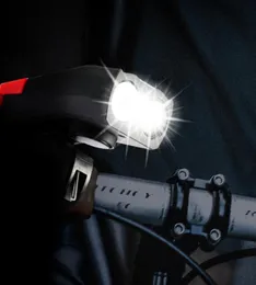 800 lm rowerowe przednie światło USB ładowne T6 LED Light z Horn Bell 4000MAH inteligentny indukcyjny rower Cycle 5478585