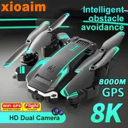 Drones For Xiaomi G6Pro Drone 8K 5G GPS Professional HD Aerial Photography QualCamera Omnidirectional Obstacle Avoidance Quadrotor Toy